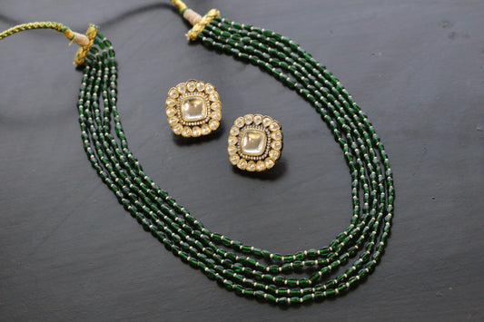 Simran Layered Mala Necklace (ABJ-M09)