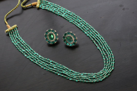 Simran Layered Mala Necklace (ABJ-M07)