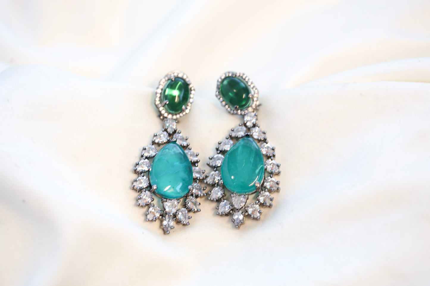 Shama Pota Doublet Victorian Earrings - (101-57)