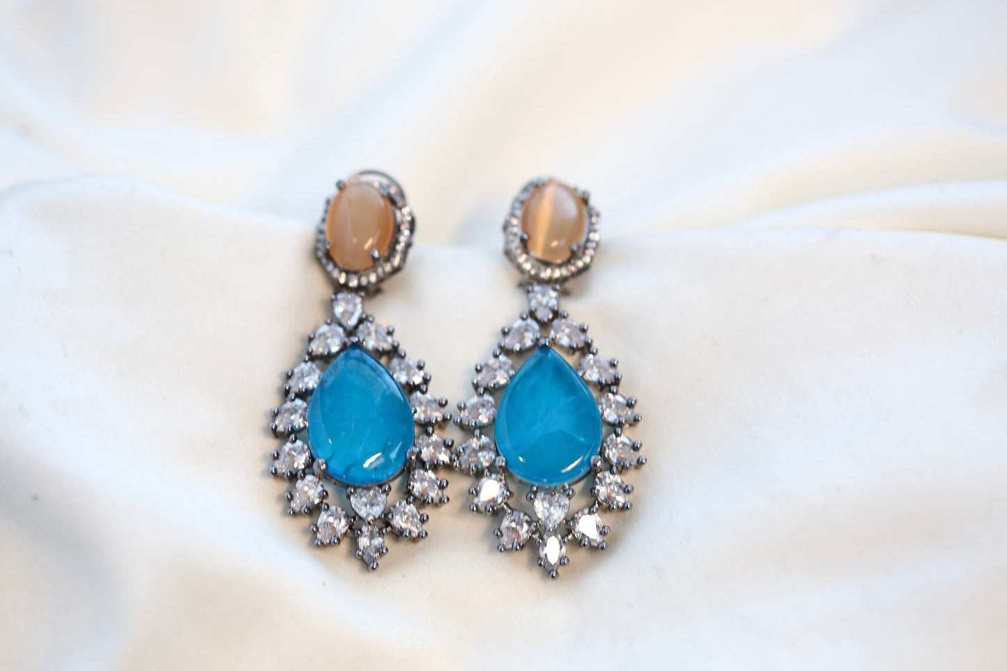 Shama Pota Doublet Victorian Earrings - (101-57)