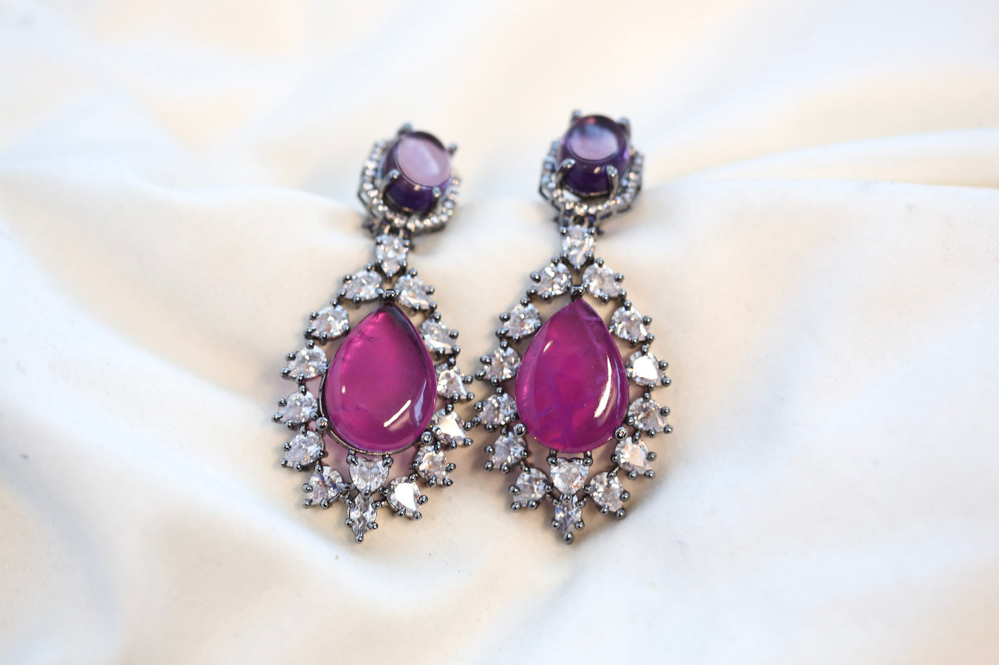 Shama Pota Doublet Victorian Earrings - (101-57)