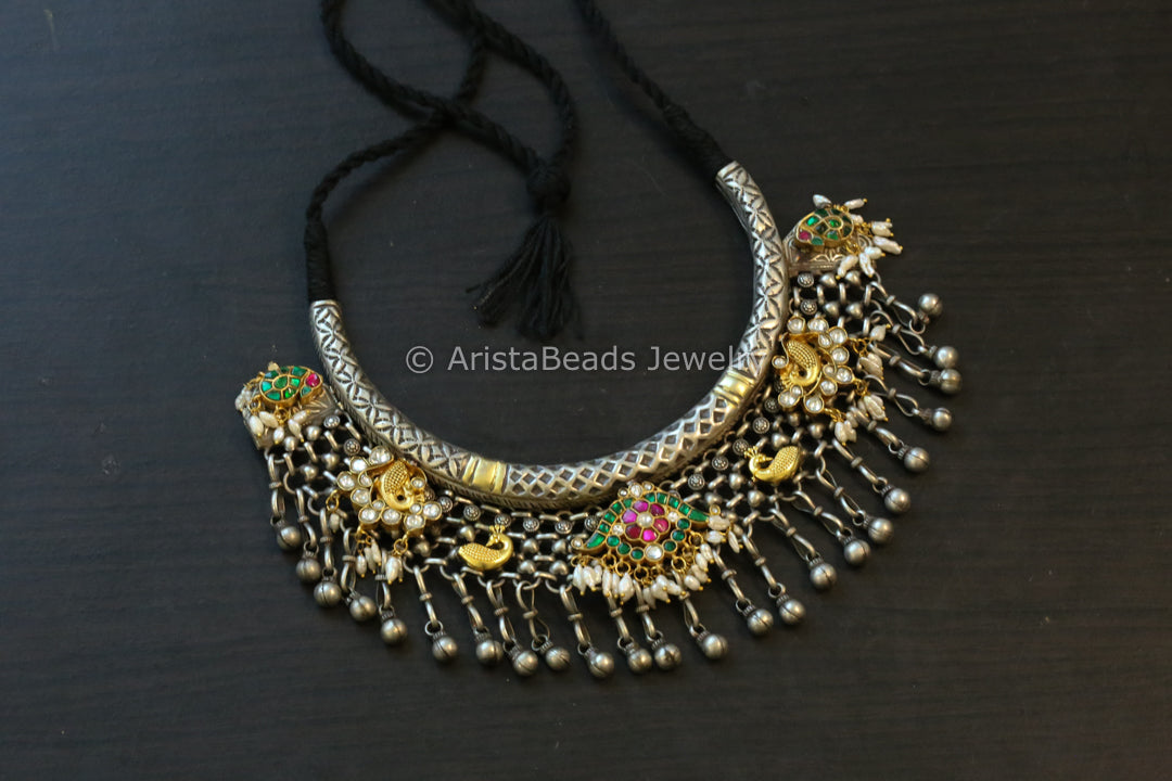 Designer Hasli Necklace Set - Style 2