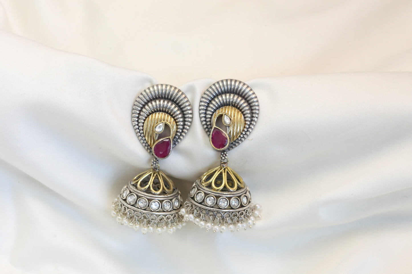 Dual Tone Jhumka - ABJ1-01