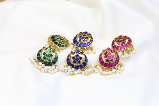 Chandra Chandbali Studs - ABJ101-6