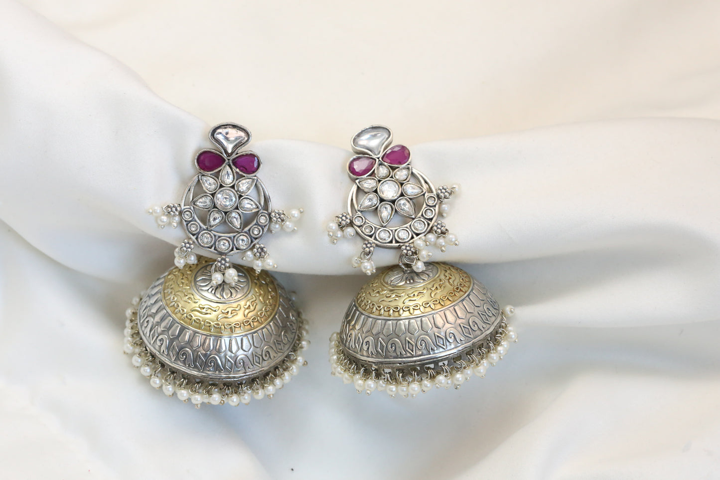 Dual Tone Jhumka - ABJO3 - 04