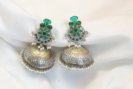 Dual Tone Jhumka - ABJO3 - 03