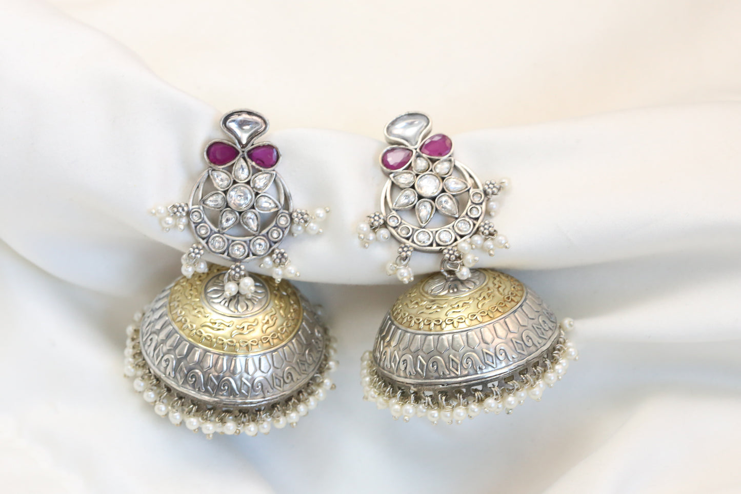 Dual Tone Jhumka - ABJO3 - 04