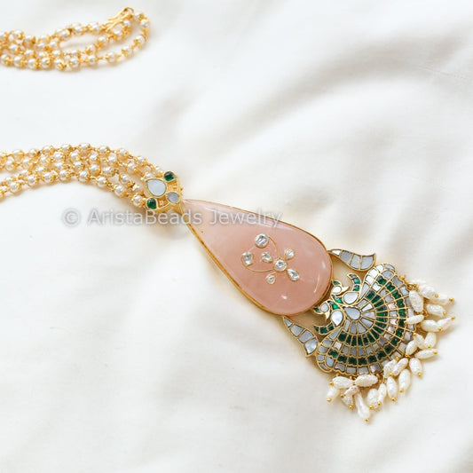 Sunehri Fusion Kundan Necklace (102-08)