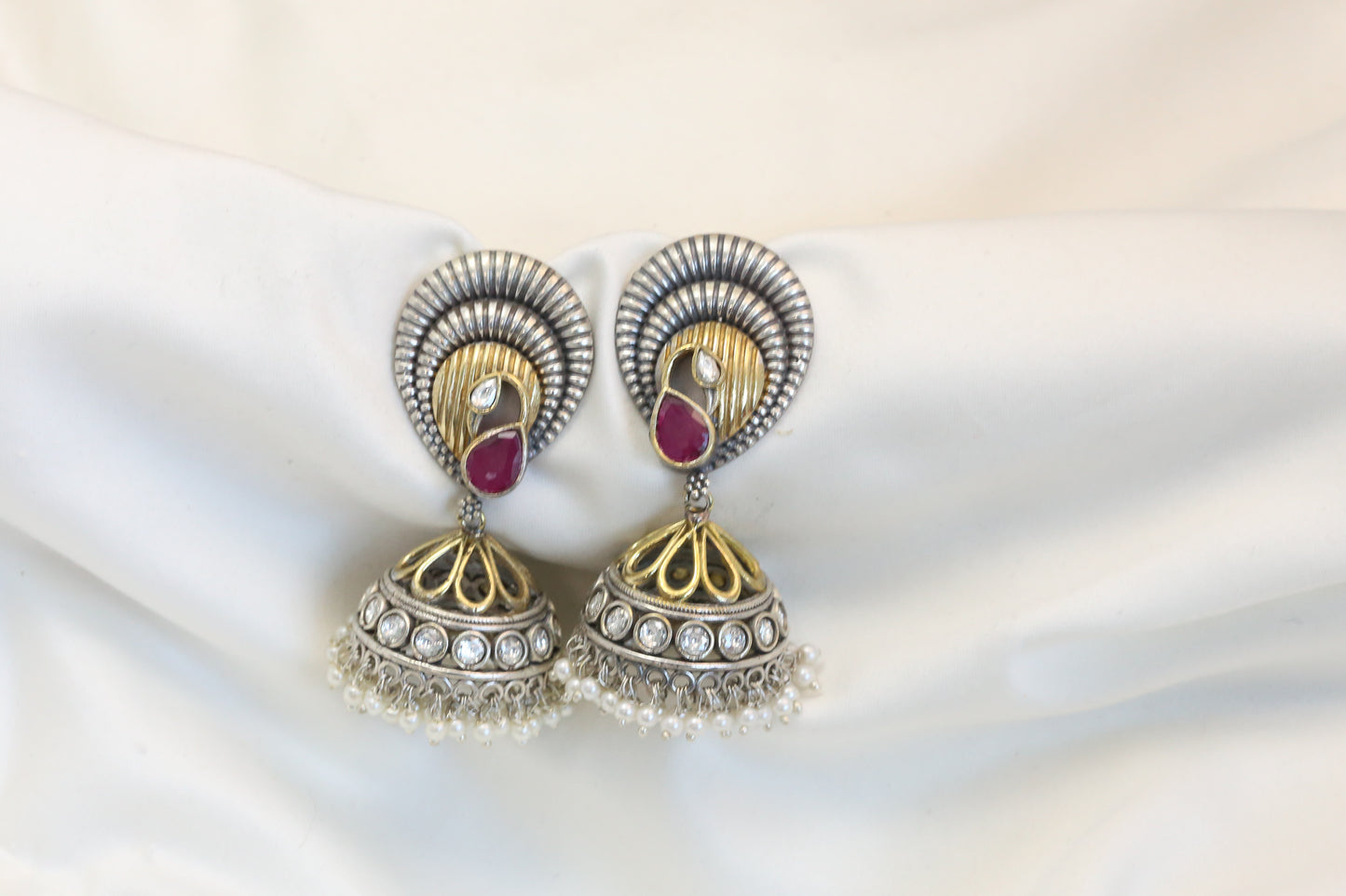 Dual Tone Jhumka - ABJ1-01