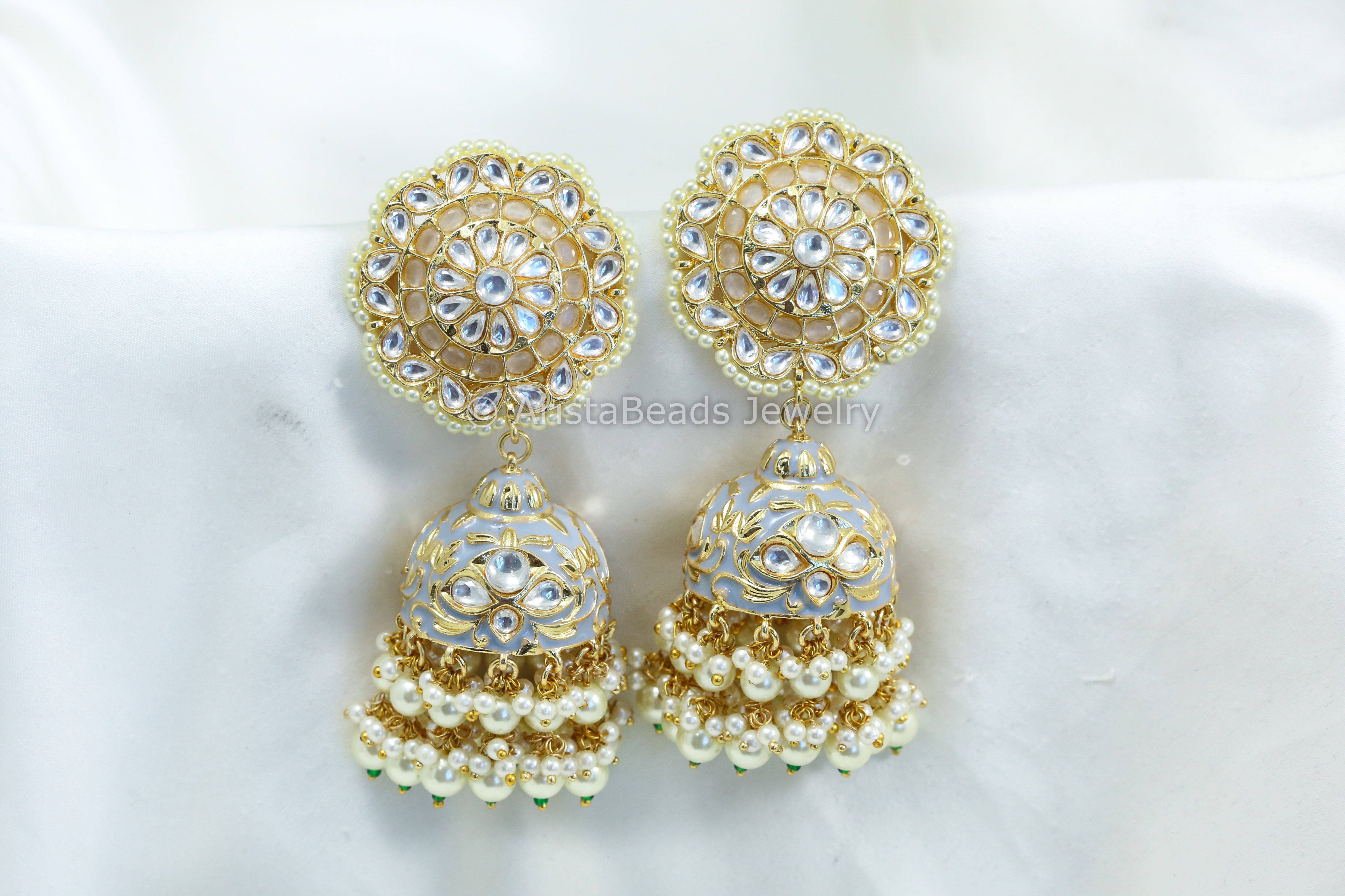 Extra on sale large jhumka